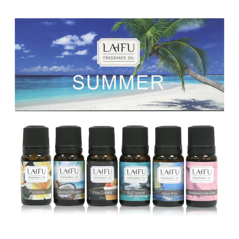 6x10ML Summer Essential Oils S - Candle Making Oil Scents recension och pris