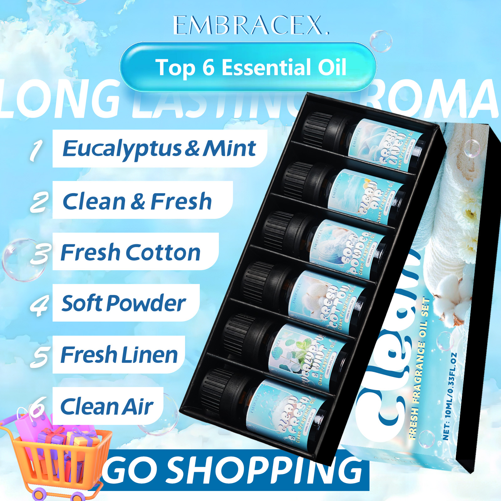 10ml Soft Powder Essential Oil - Candle Making Scents recension och pris