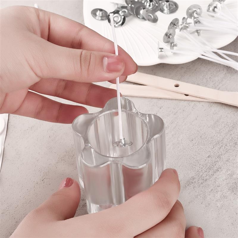50/100Pcs Waxed Cotton Candle  - Soy Wax Pillar Blend recension och pris