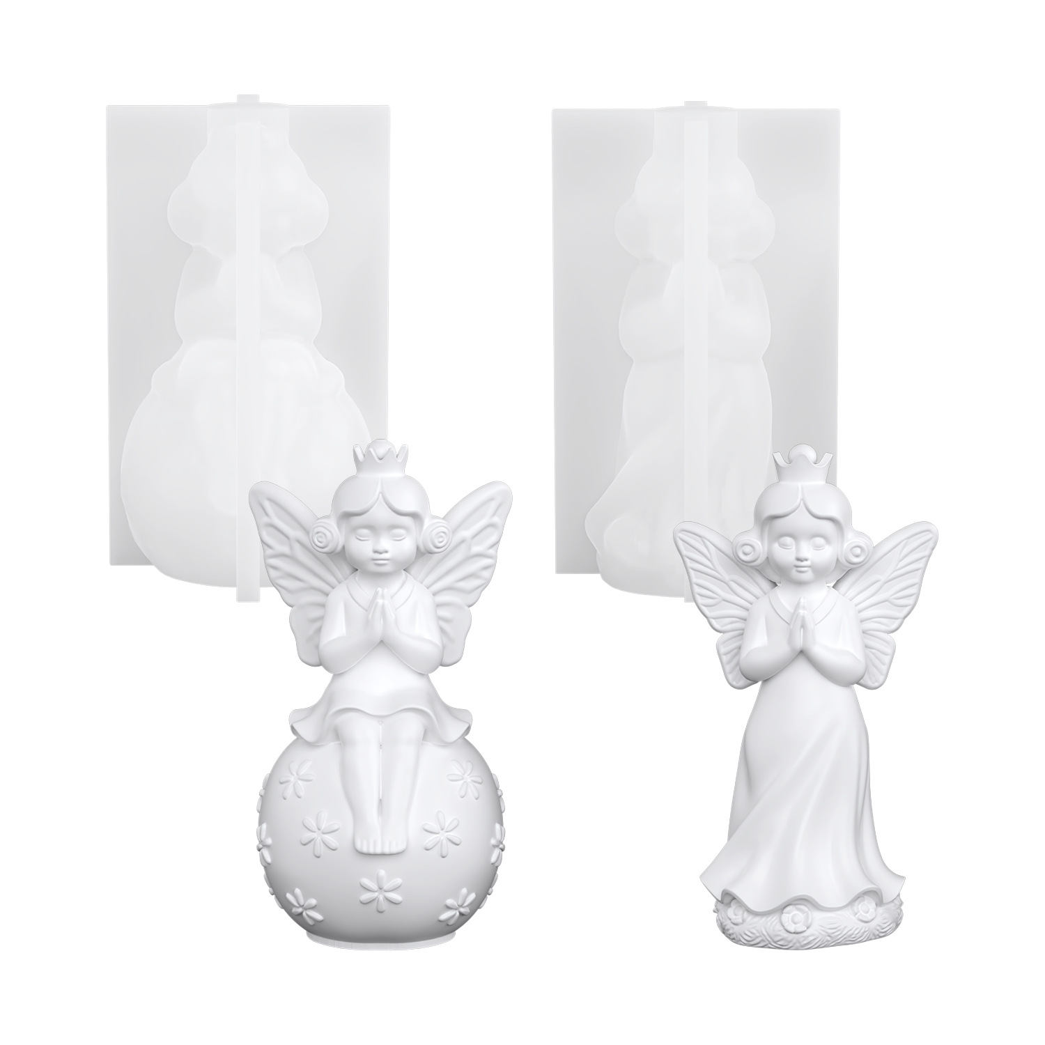DIY Butterfly Girl Figurine Ep - Candle Mold Silicone recension och pris