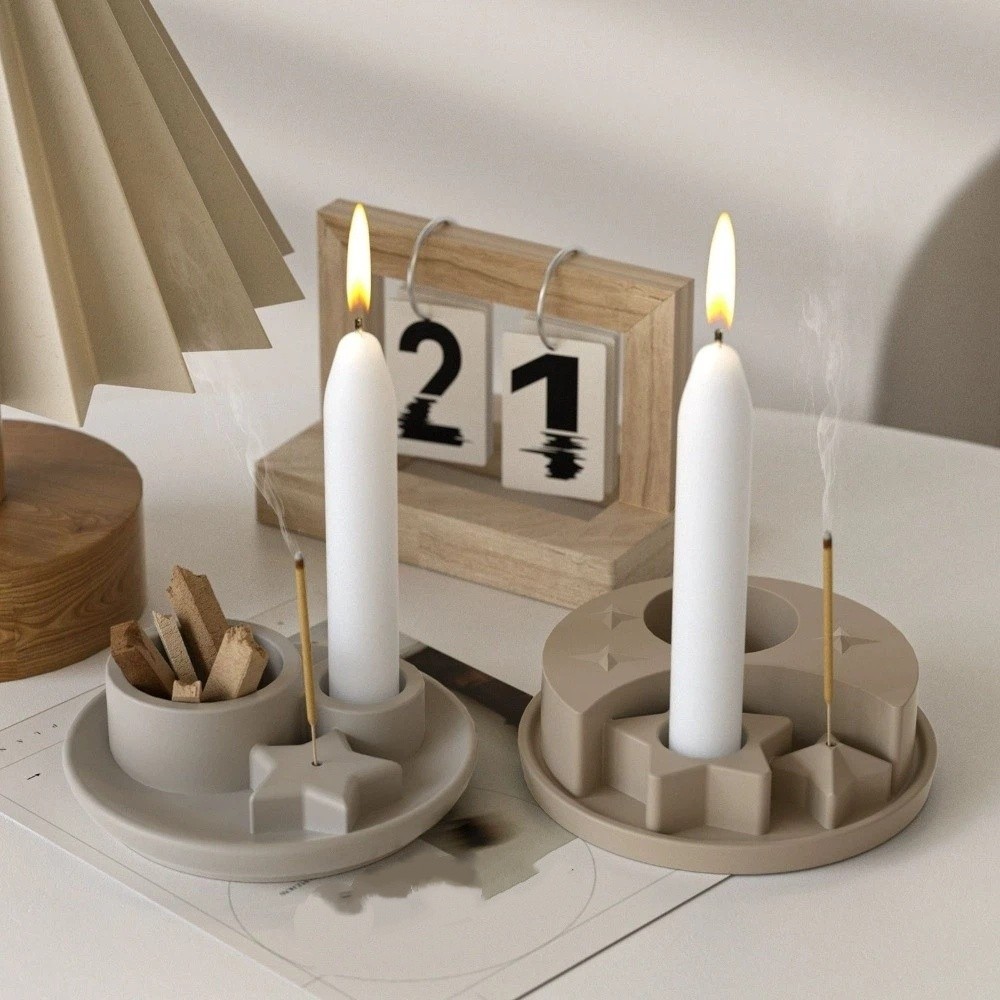 Handmade Moon Candlestick Sili - Candle Making Thermometer recension och pris